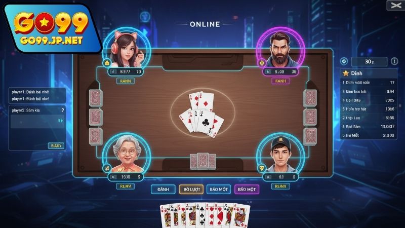 Luật chơi cơ bản trong Sâm Lốc