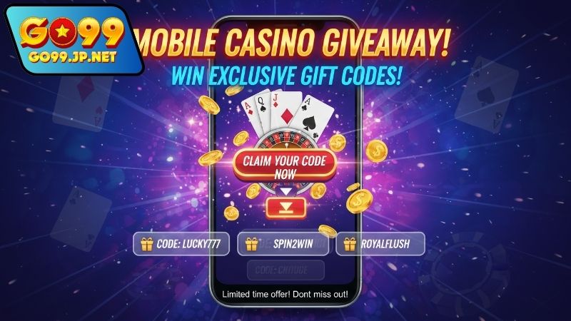 Các loại giftcode GO99 phổ biến
