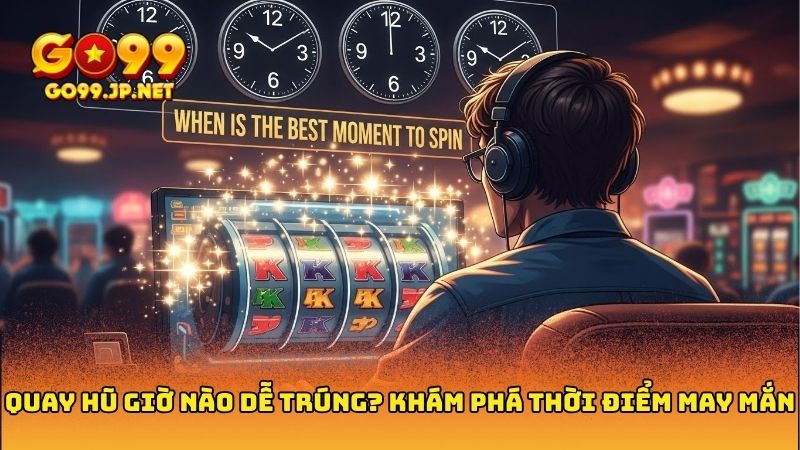 Quay hũ giờ nào dễ trúng? Thời gian vàng để chiến thắng lớn